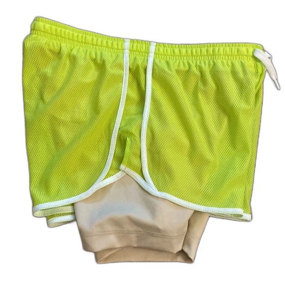 Nike Dri Fit Shorts Green Girl Size Large - Picture 4 of 5